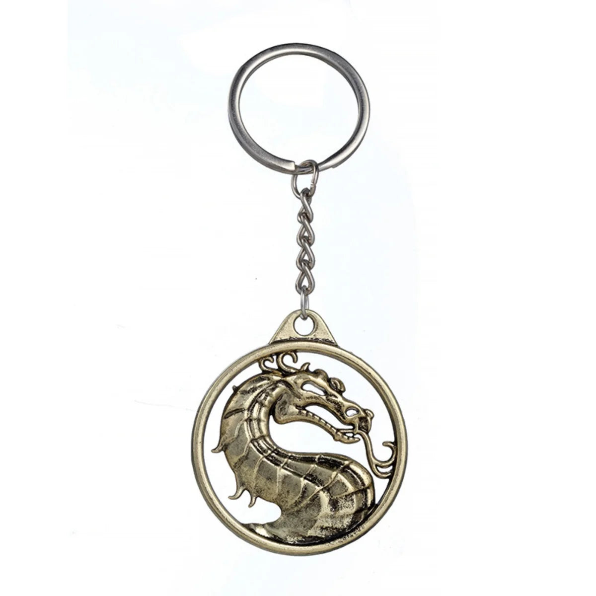 Fashion Vintage Mortal Kombat Dragon Totem Keychain - Image 5