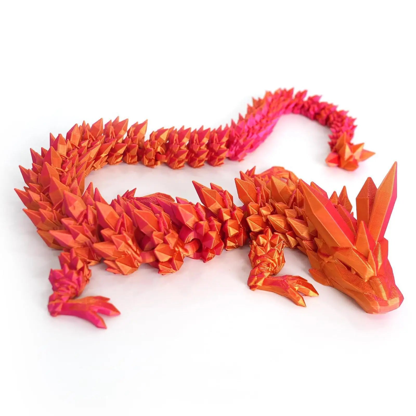 3D Printed Luminous Crystal Dragon - Image 17