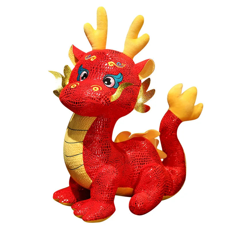 Chinese Style Dragon Plush Toy - Image 7