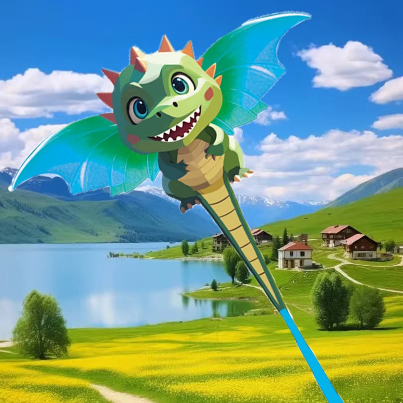 Fantasy Dragon Kite Let the Mythical Creature Soar in the Sky - Image 3