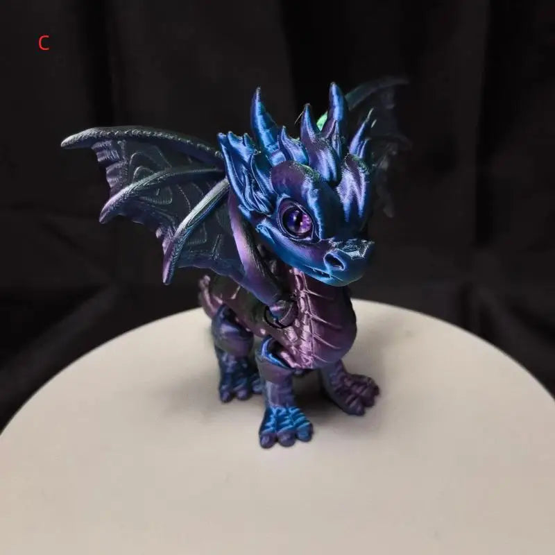 3D Printed Articulated Western Dragon - Image 8