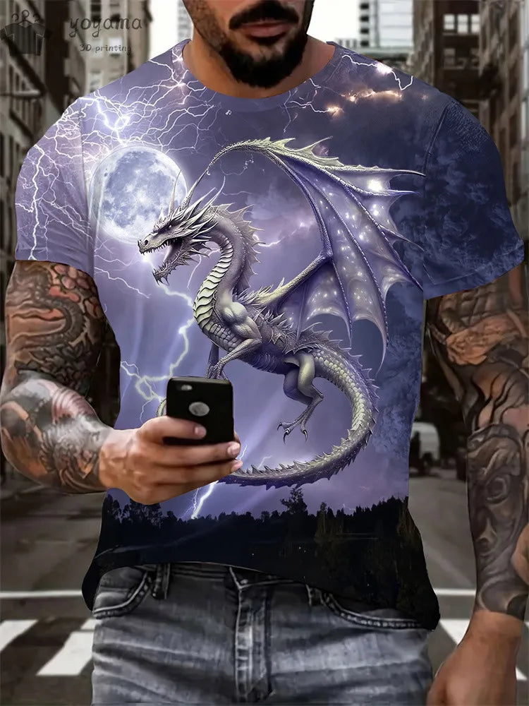 Fashion Personality Menโs T-Shirt - Image 11