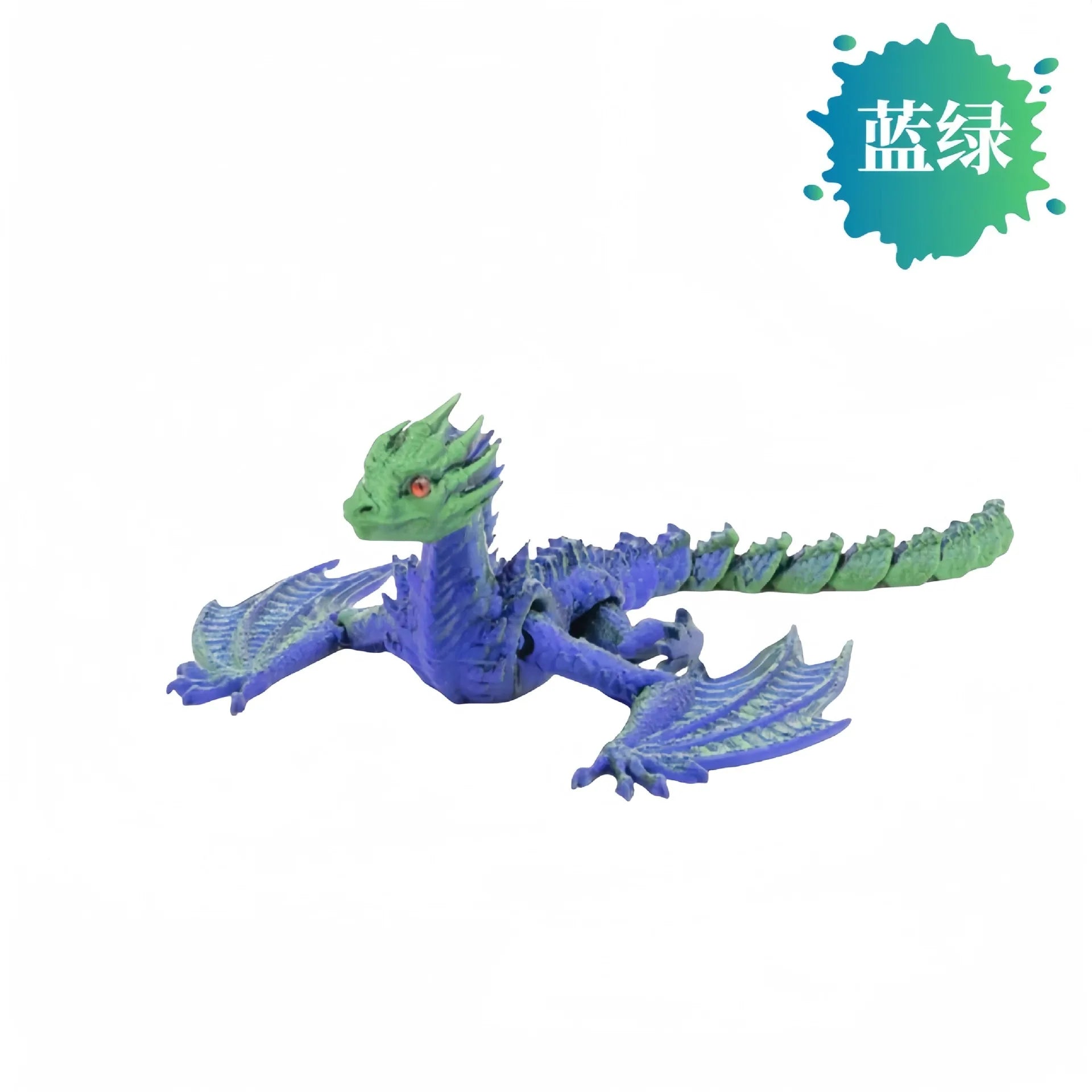 3D Printed Crystal Stones Western Dragon - Image 13