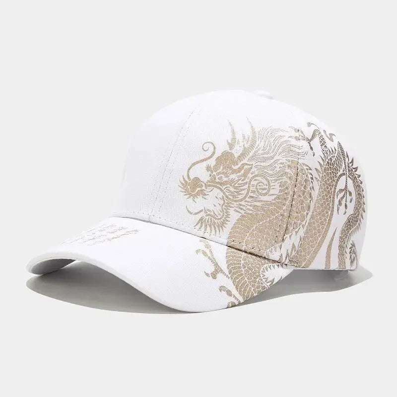 Chinese Style Dragon Pattern Baseball Hat - Image 9
