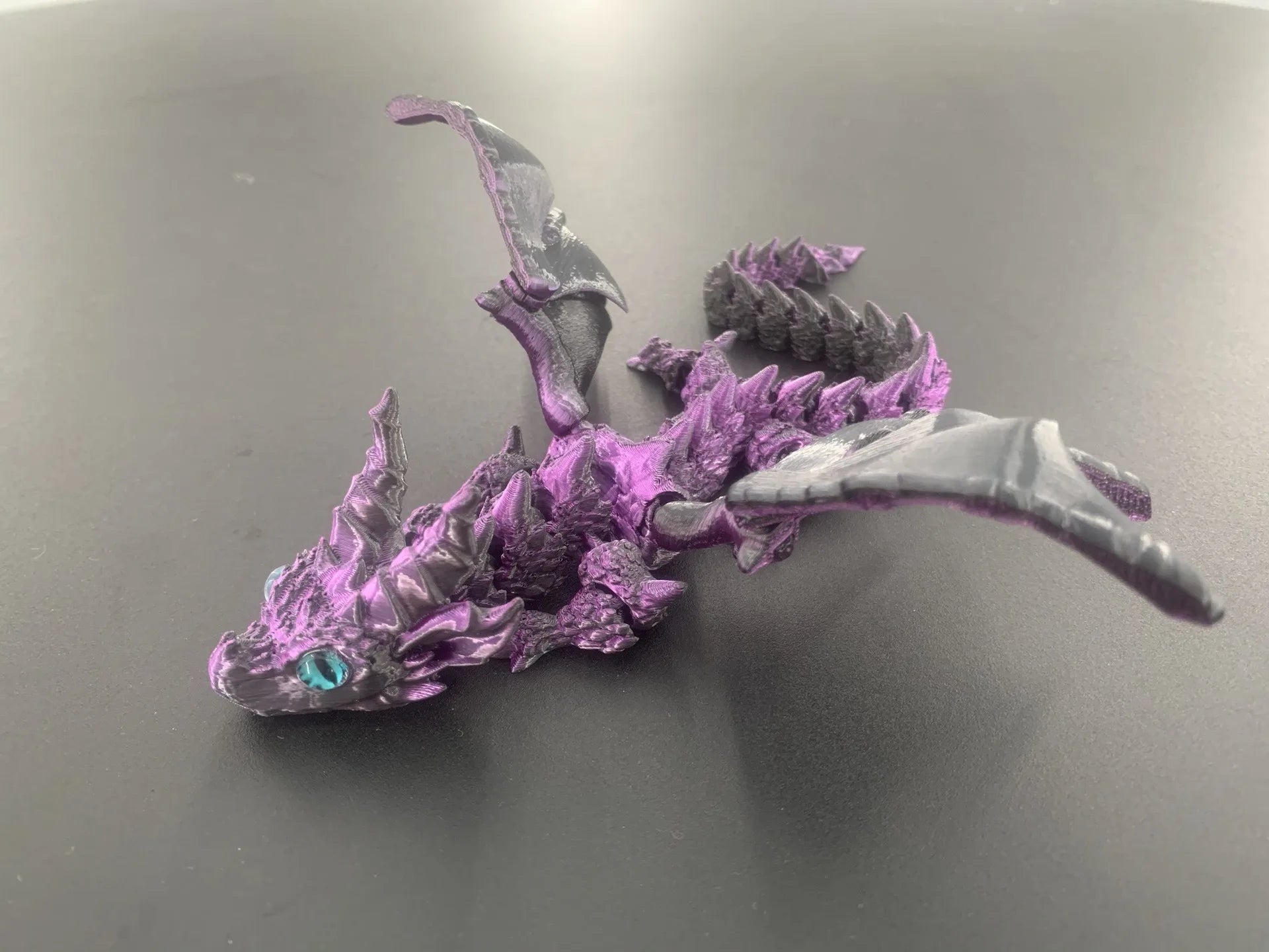3D Printed Flying Dragon Simulated Craft Ornament – Multi-Jointed Movable Dragon Figures for Home & Desk Decoration - Image 9