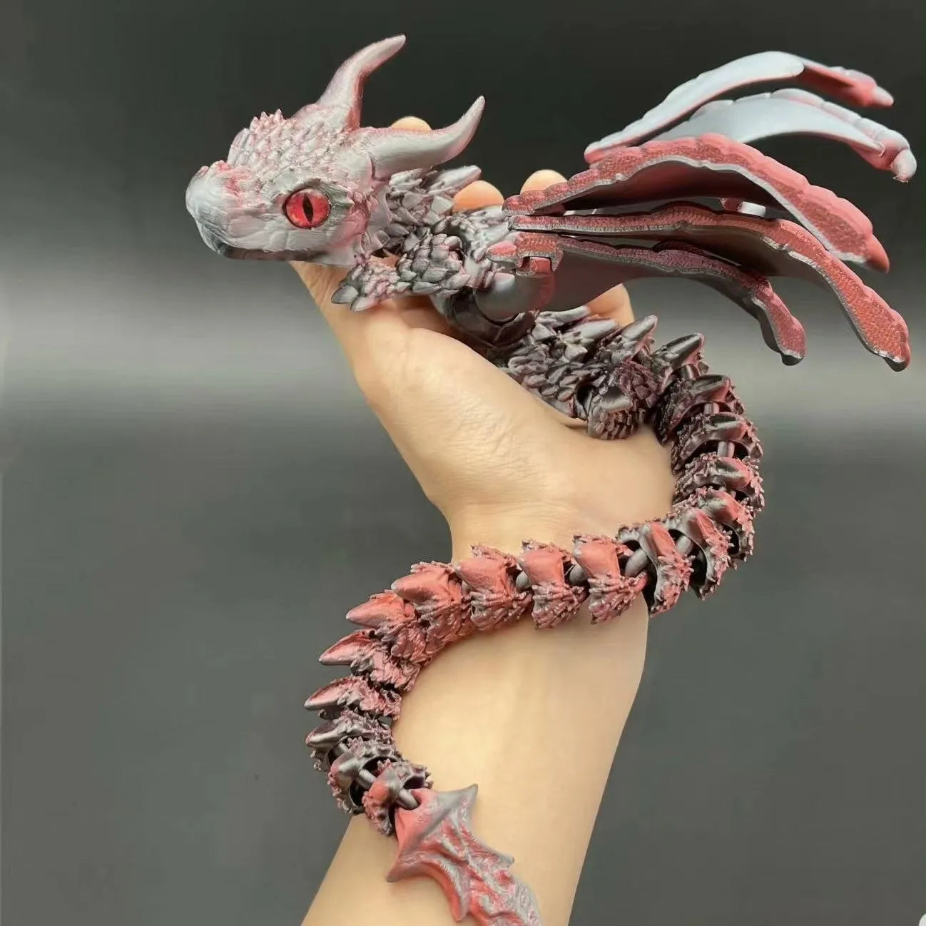 Fashion Home Decor 3D Printed Winged Carriage Dragon - Image 4