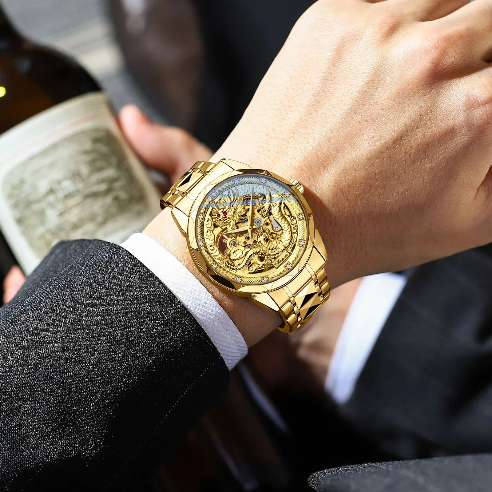 8899 Chinese Nation Culture & Art Watch - Image 3