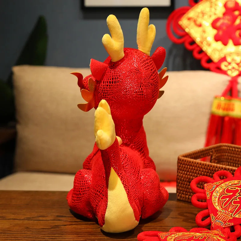 Chinese Style Dragon Plush Toy - Image 4