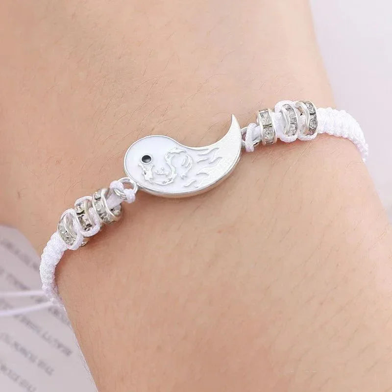 Fashion Yin Yang Dragon Couple Bracelet - Image 6