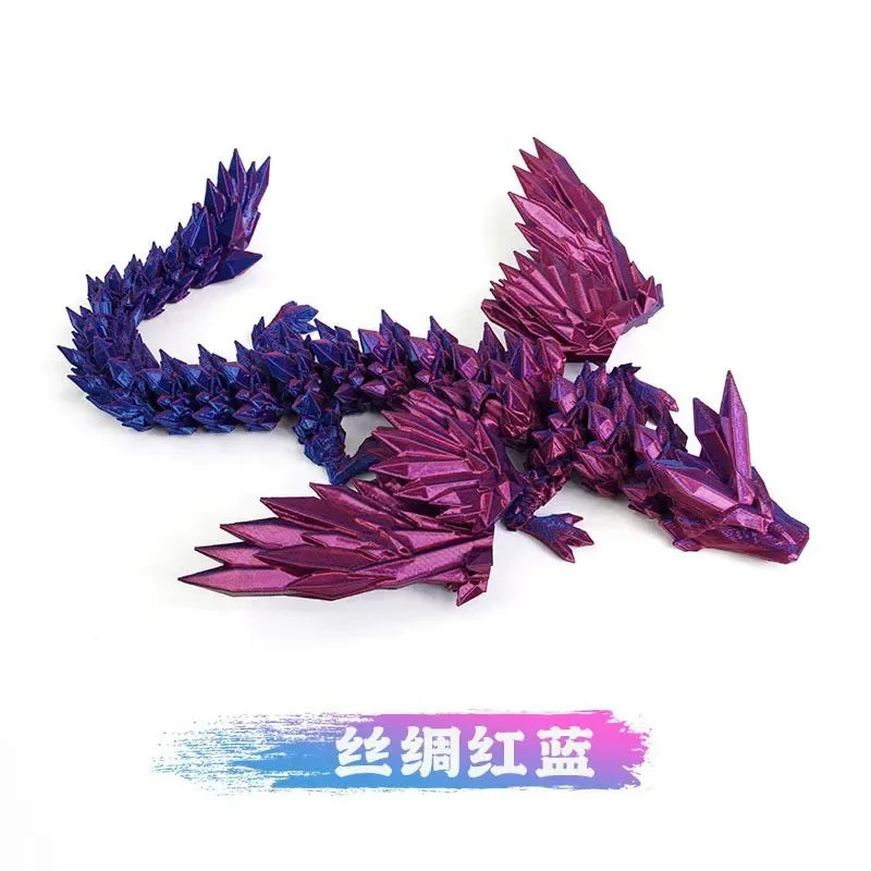 3D Printed Dragon Ornament – Desktop Animal Figurine for Home & Office | Craft Printed Figures Christmas Gifts 2025 New - Image 7