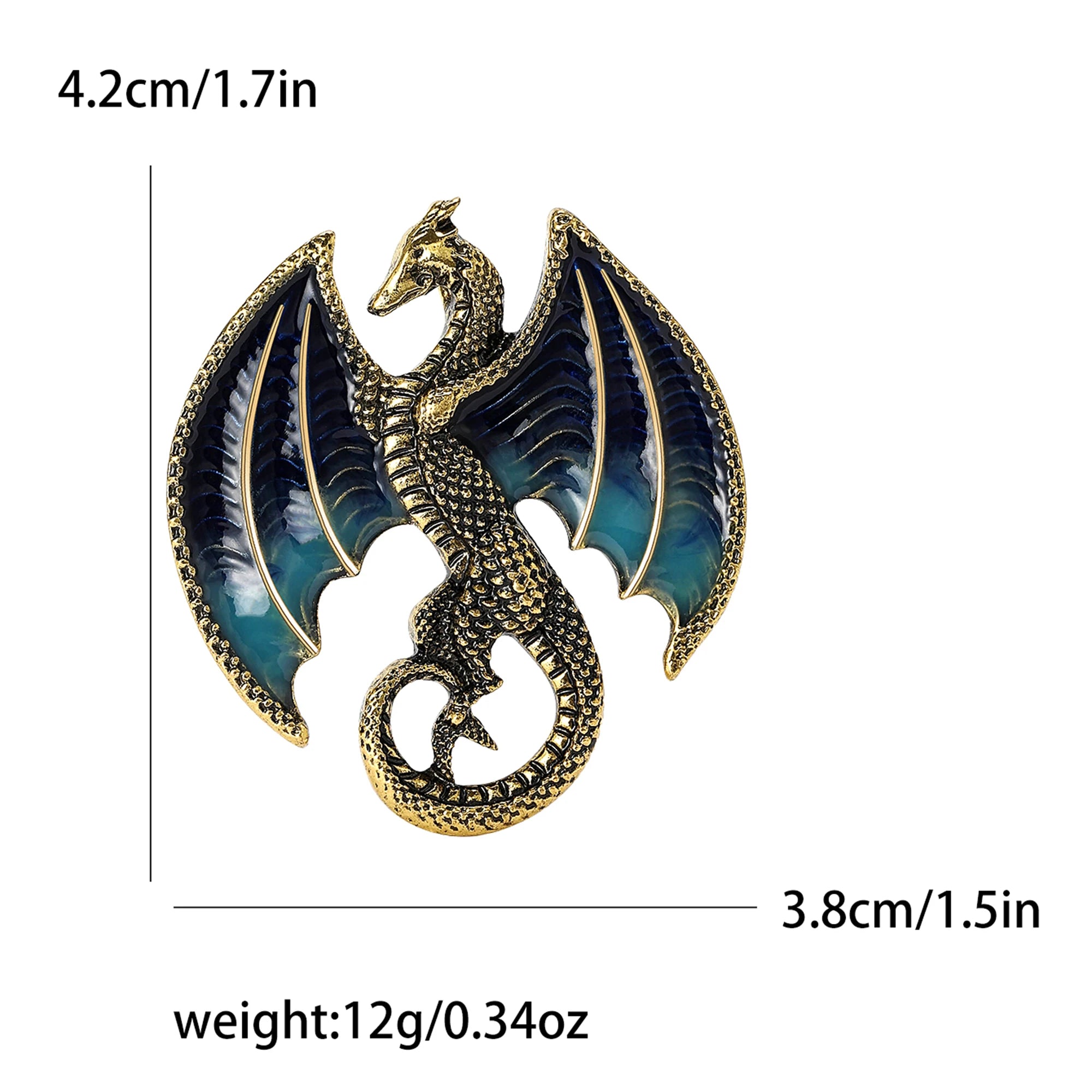Enamel Dragon Pins for Women - Image 24