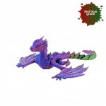 3D Printed Crystal Stones Western Dragon