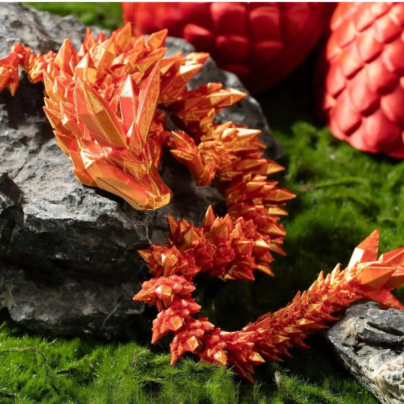 3D Printed Dragon Egg Table Decoration - Image 4