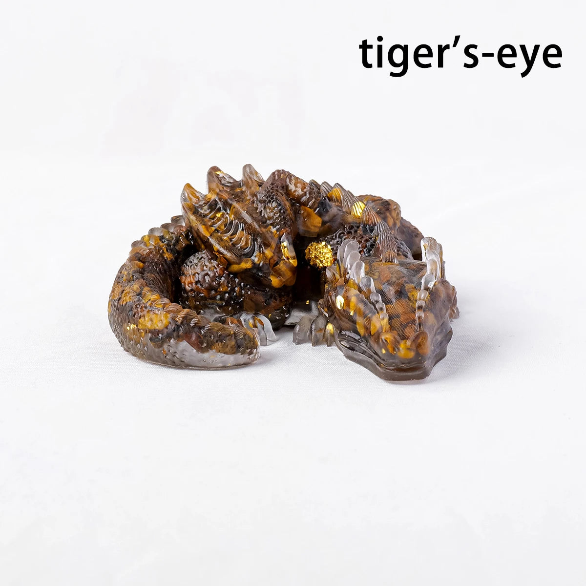 1PC Natural Crystal Stone Wolong Statue – Reiki Dragon Figurine & Feng Shui Amulet for Home & Office Decor - Image 10