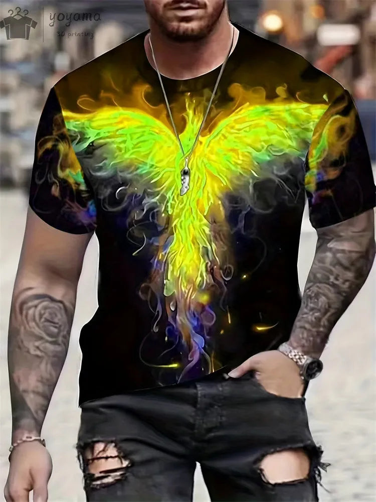 Fashion Personality Menโs T-Shirt - Image 3