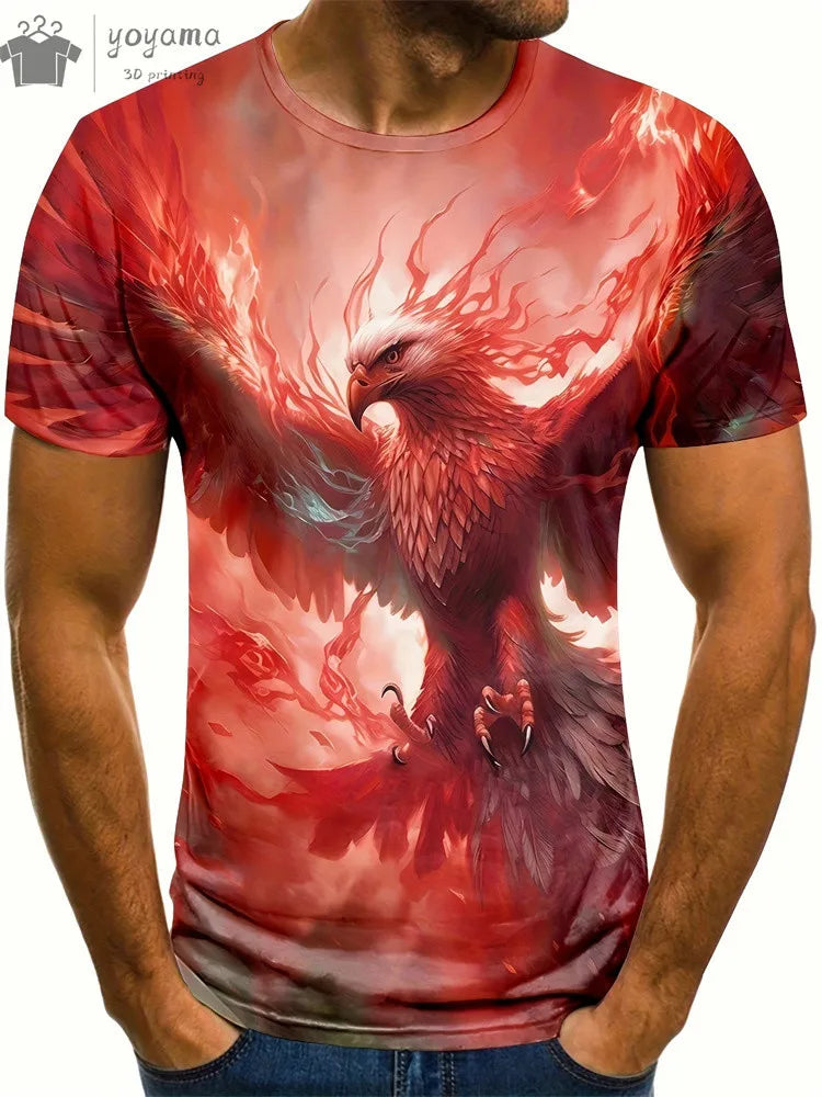 Fashion Personality Menโs T-Shirt - Image 23