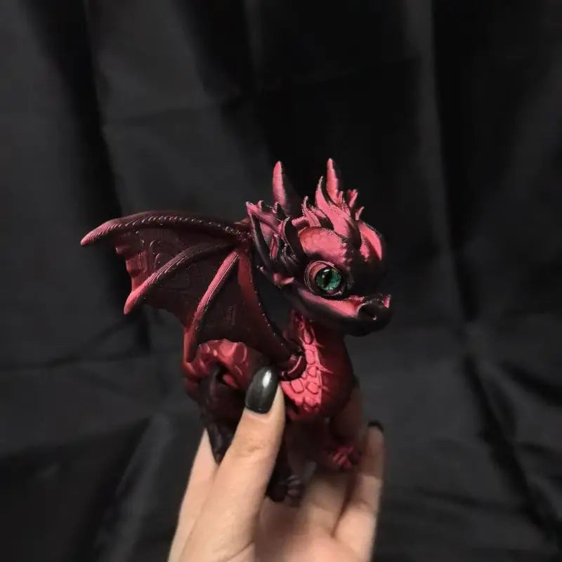 3D Printed Articulated Western Dragon - Image 4