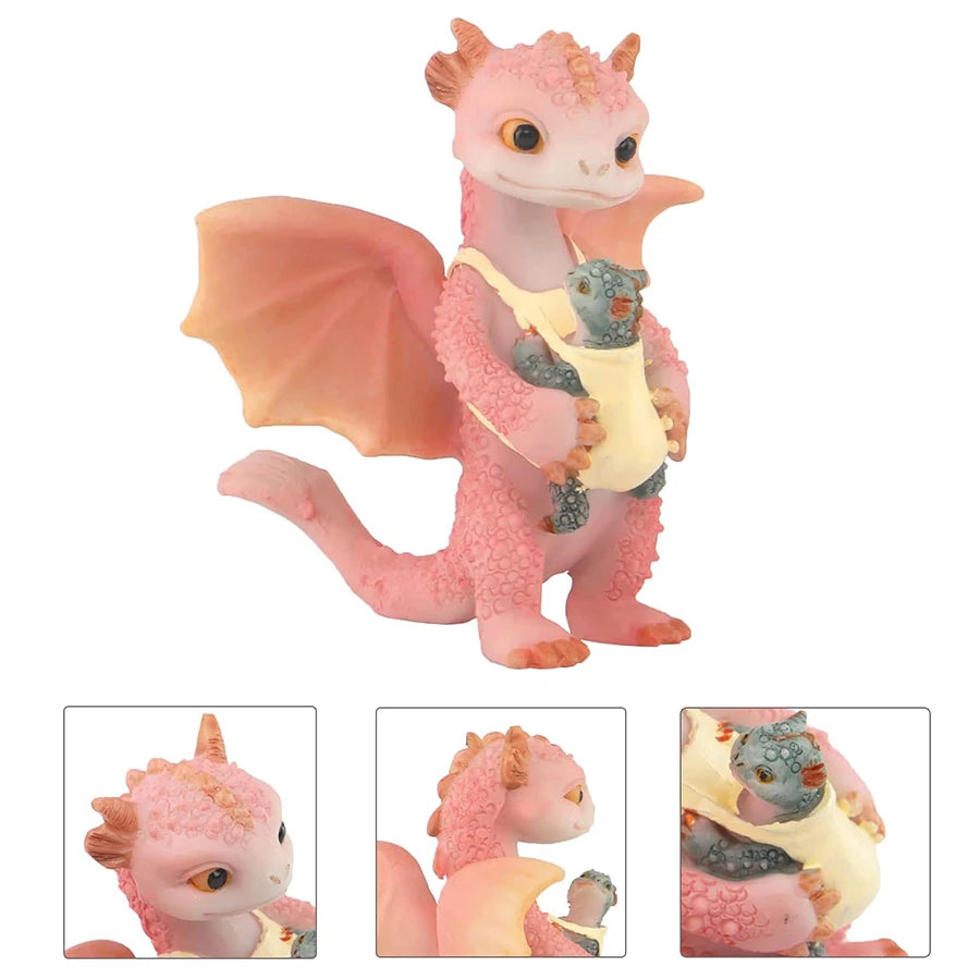 Fantasy Dragon Resin Sculpture - Image 7