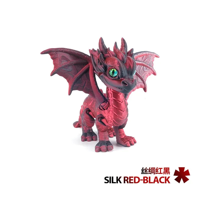 3D Rotatable Articulated Dragon – Realistic Dragon Statue for Kids & Landscaping Decoration - Image 14